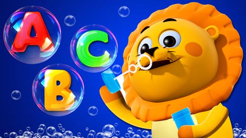 Learn  ABC Song Bubbles With Leo
