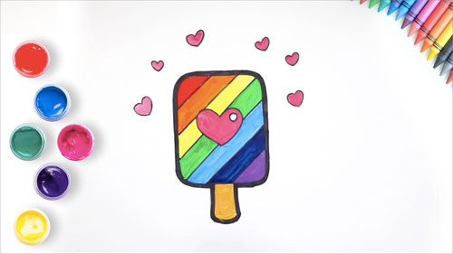 Popsicle Drawing