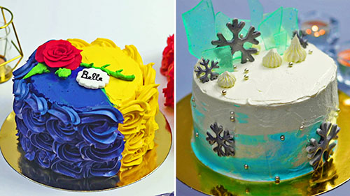 Decorations symbolic cake Belle