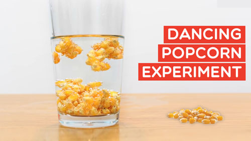 Science Experiment Dancing Popcorn