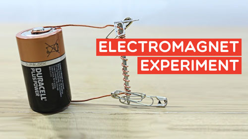 How to Make Electromagnet Experiment