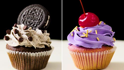 4 Cupcake Designs
