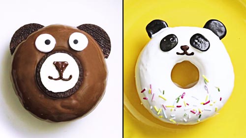 Animal Doughnut Decorations